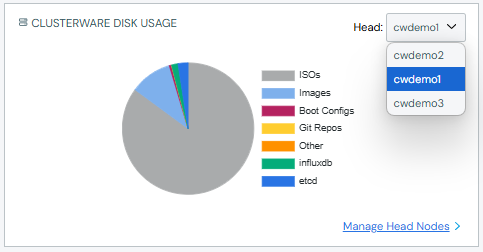 Headnode Select Page