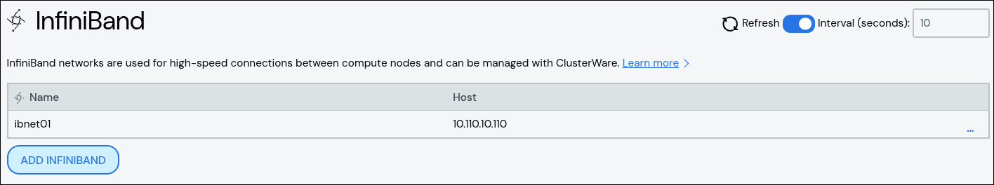 InfiniBand Page