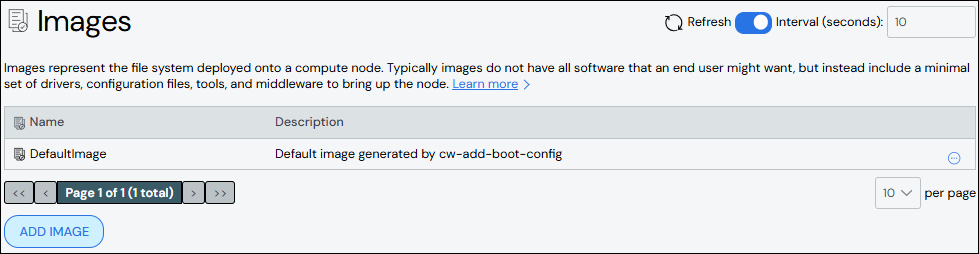 Images Page